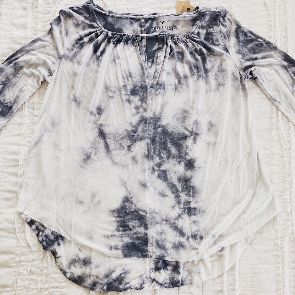 Tie-dye American Eagle blouse!! BRAND NEW!!
